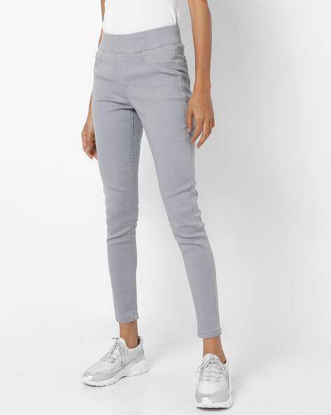 grey jeggings online