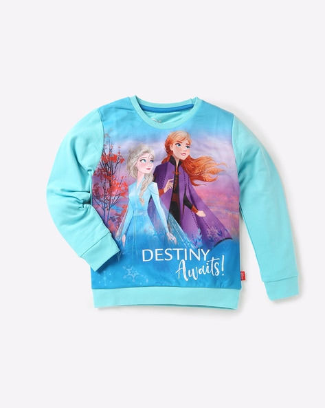 blue disney sweatshirt