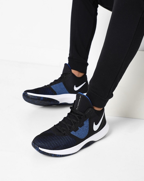 Buy Black \u0026 Blue Sneakers for Men by 