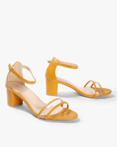 mustard yellow heels uk