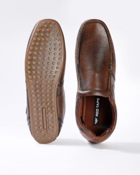 Leather Formal Slip-On Shoes (Image - 1)