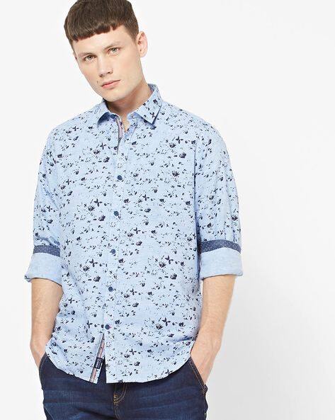 Buy Blue Shirts for Men by MONTE CARLO 