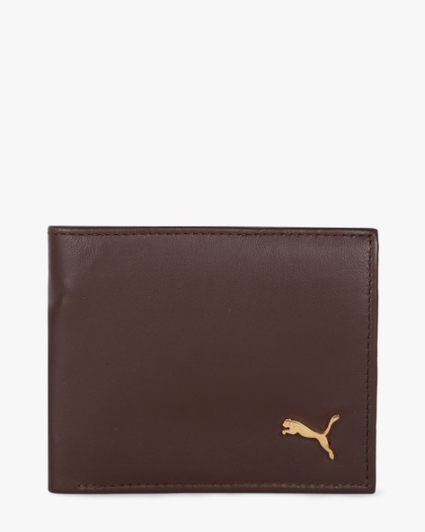 puma brown wallet