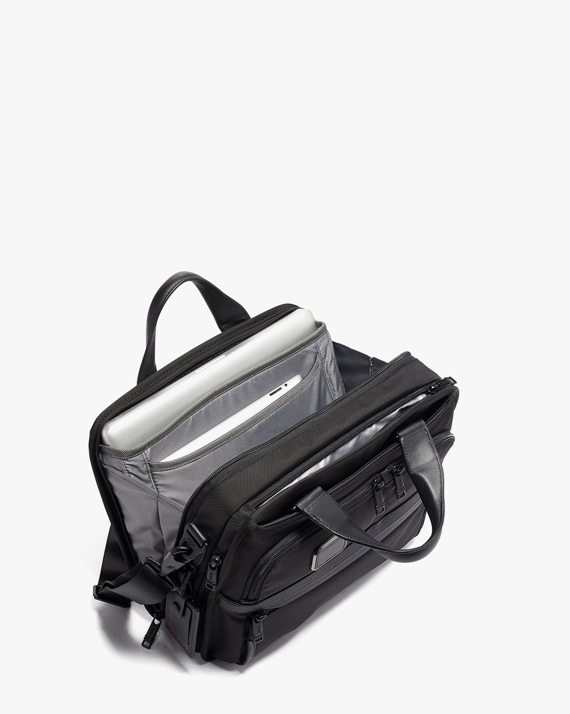 Tumi small screen clearance expandable laptop brief