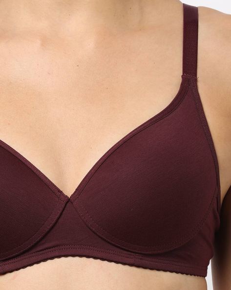 Buy Maroon Bras for Women by Enamor Online