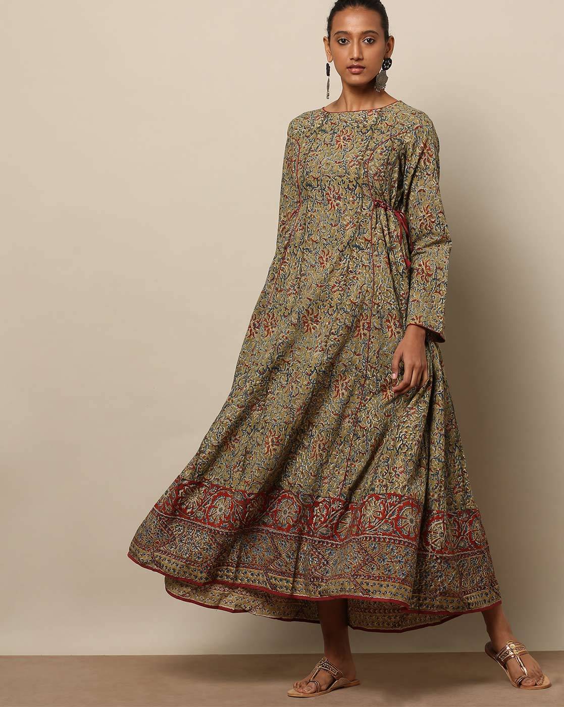 Buy > kalamkari one piece dress > in stock