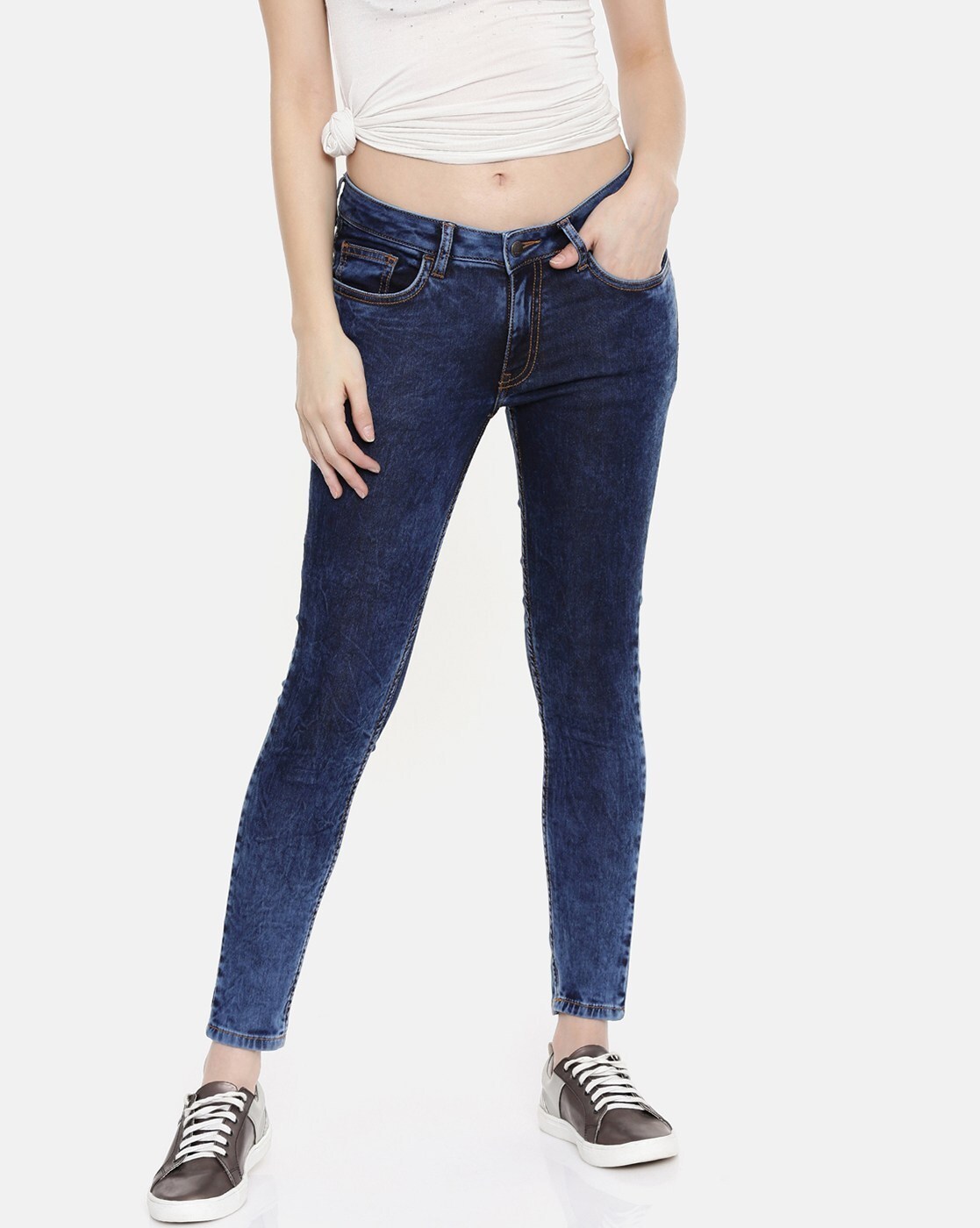 acid wash skinny jeans womens