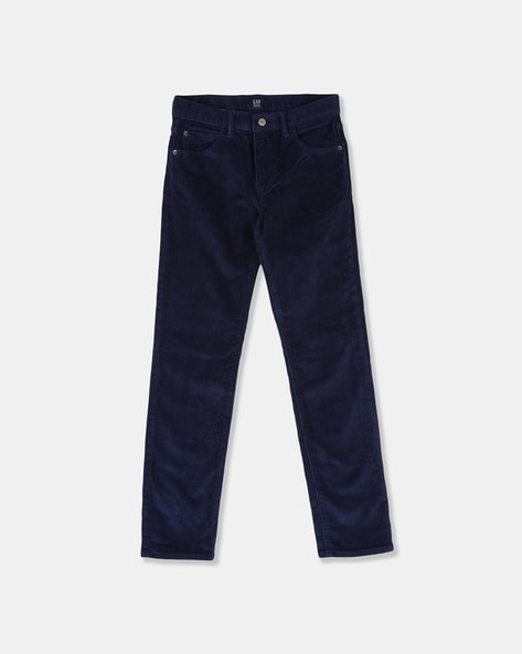 Tapered Corduroy Trousers - Blue - ARKET | Trousers women, Corduroy, Blue  trousers