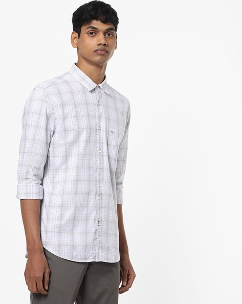 Grey Check Indigo Nation Cheque Trouser, Slim Fit, Size: Medium at best  price in Bengaluru