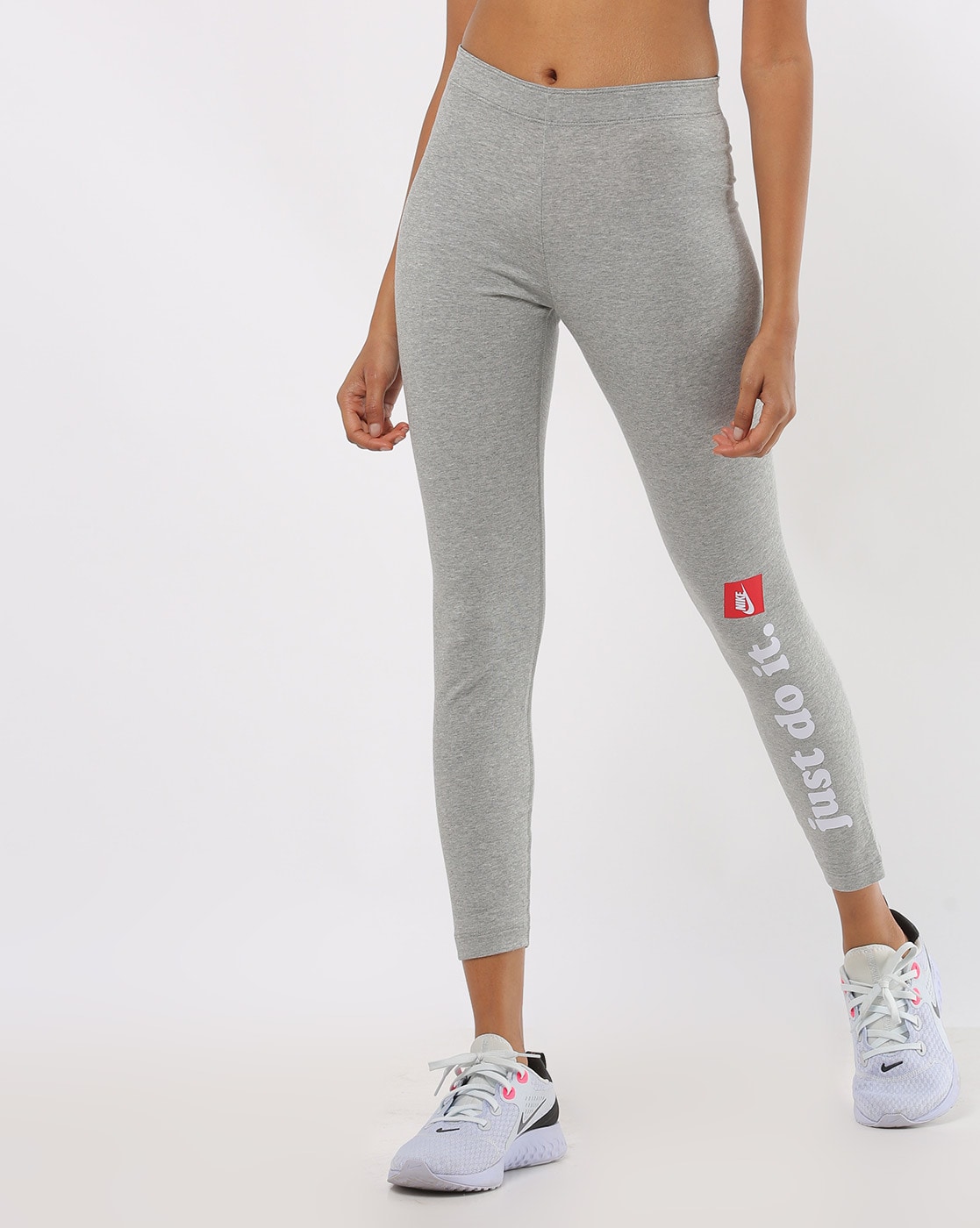 Buy Grey Leggings for Women by NIKE Online