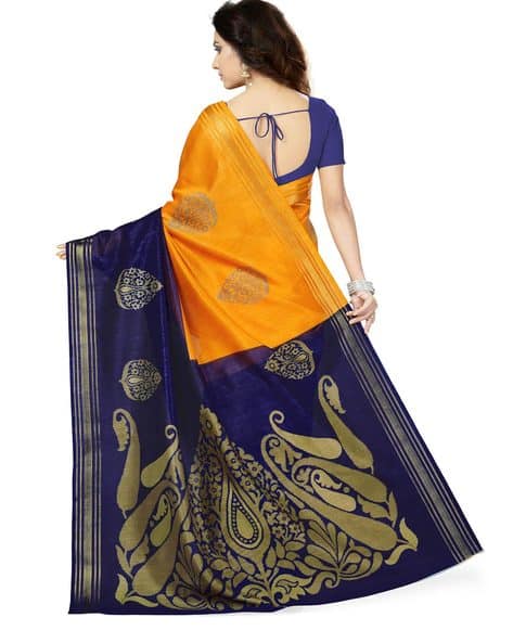 Floral  Traditional Saree (Image - 1)