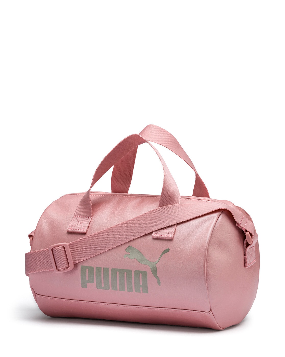 Puma Unisex Pink Solid Gym Bag Duffel Bag – Swagpack