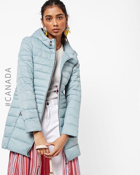 Sherpa Collar Oversized Longline Jacket