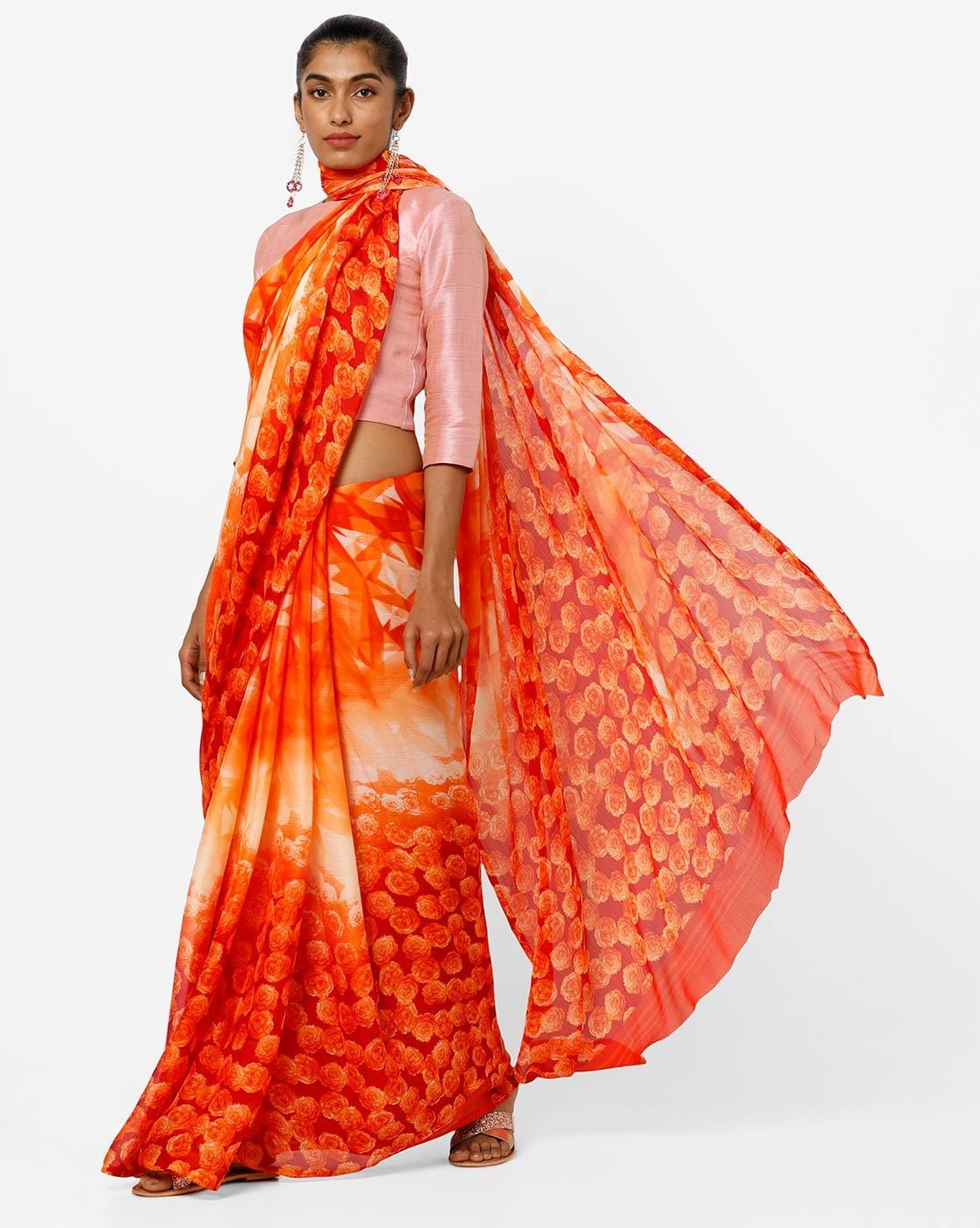 Vaamsi hotsell chiffon sarees