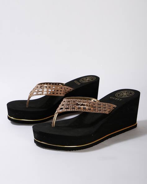 guess platform sandals