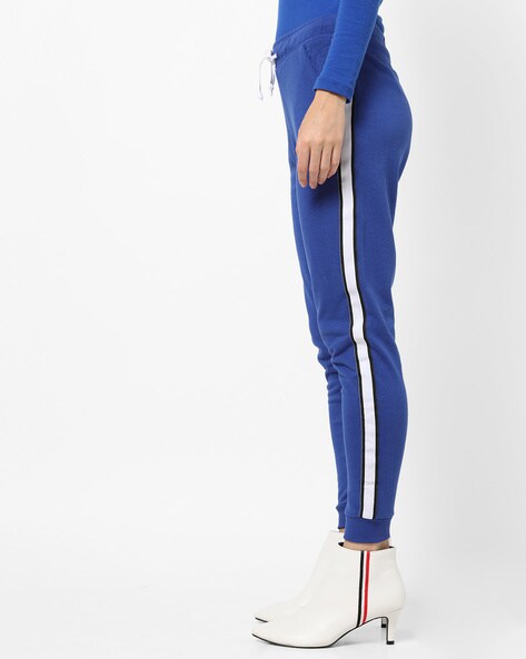 Mid-Rise Jogger Pants with Drawstring Waist