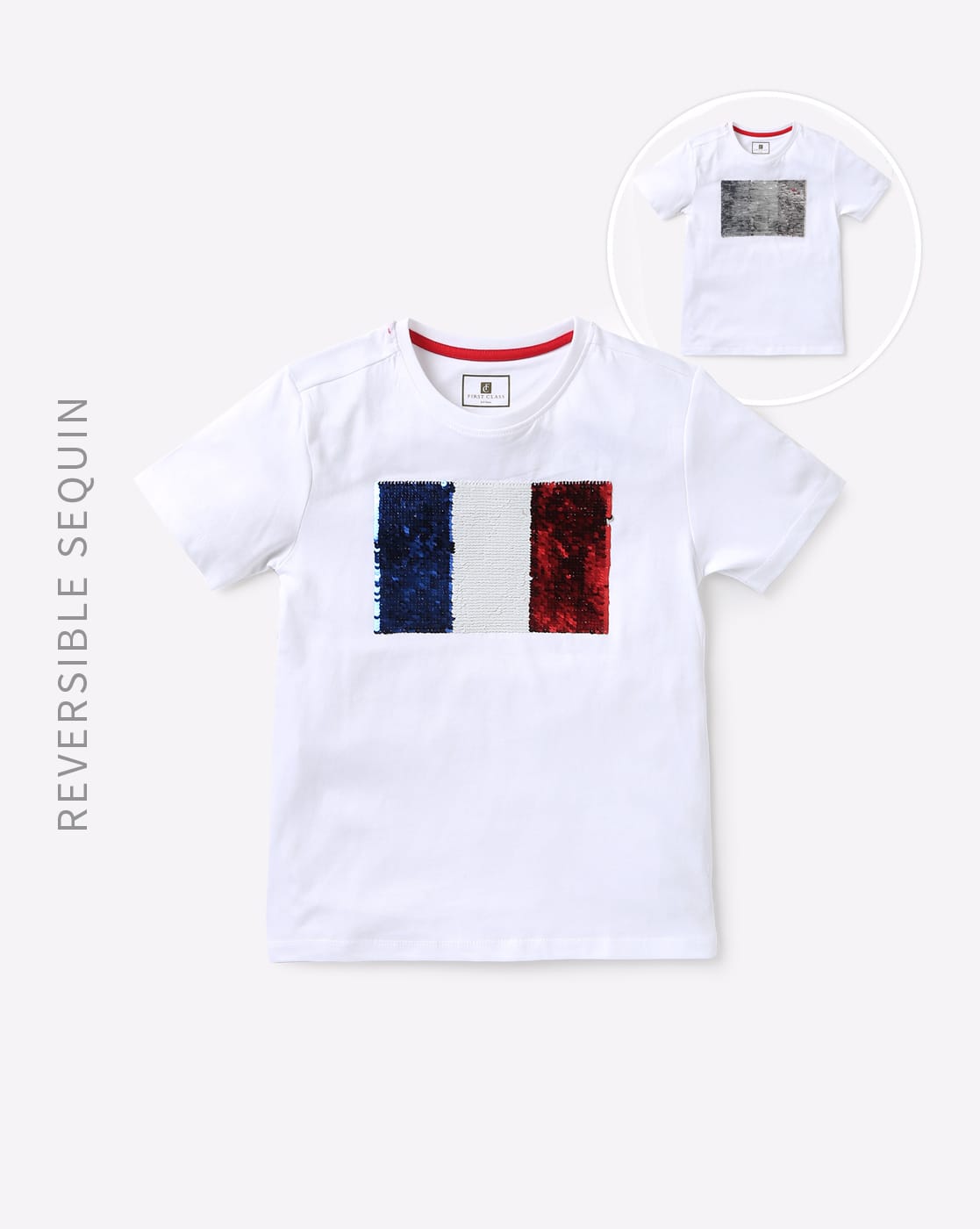 Reversible sequin t shirt boy india Clearance