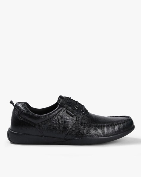 black formal shoes with laces