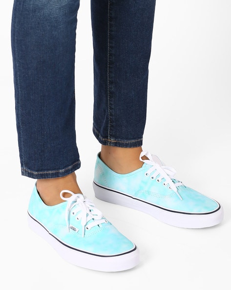light blue casual shoes