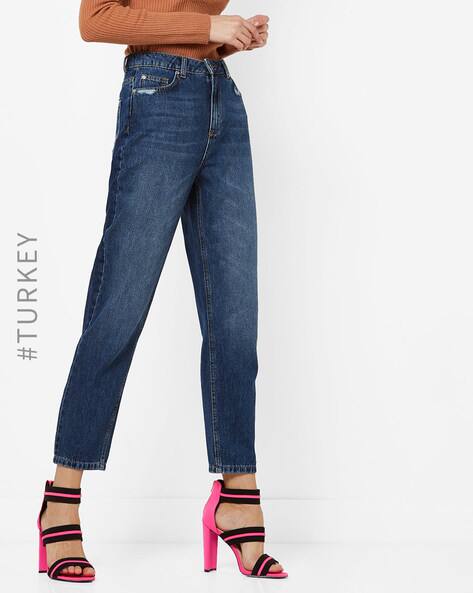 boyfriend jeans ajio