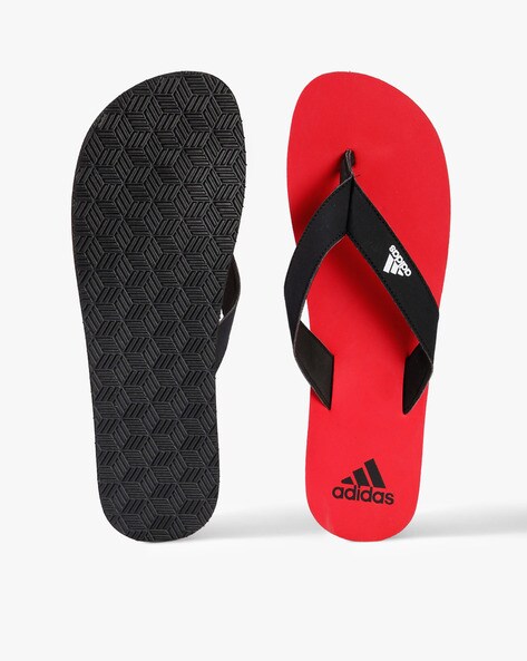 Buy Red Flip Flop Slippers for Men by ADIDAS Online Ajio