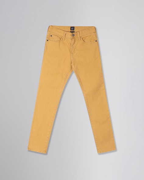 Lightly Washed Skinny Fit Stretch Jeans