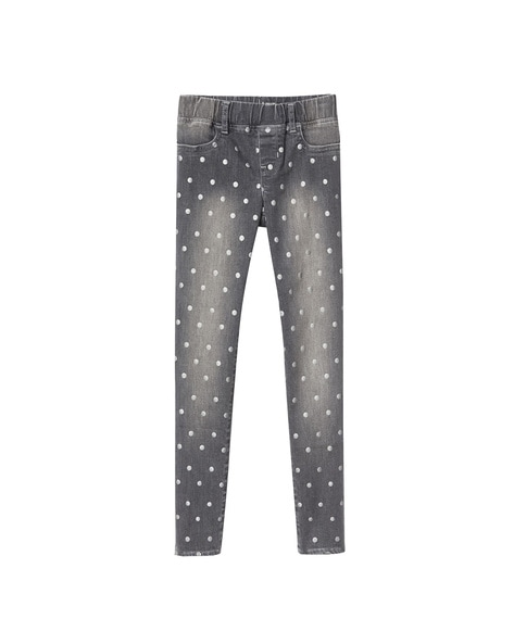 Gap Girls 1969 Polka-Dot Print Jeggings