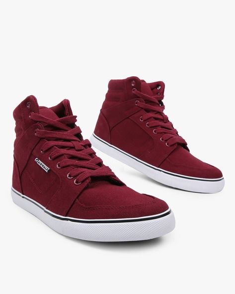 Buy Maroon Sports Shoes for Women by 