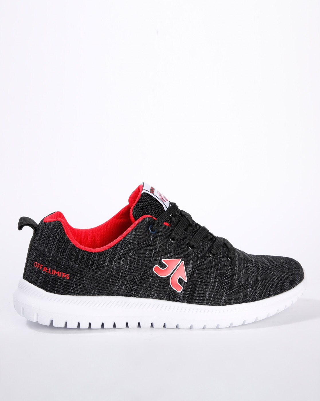 Buy Boomer Black Running Running Shoes For Men(Black) online | Looksgud.in
