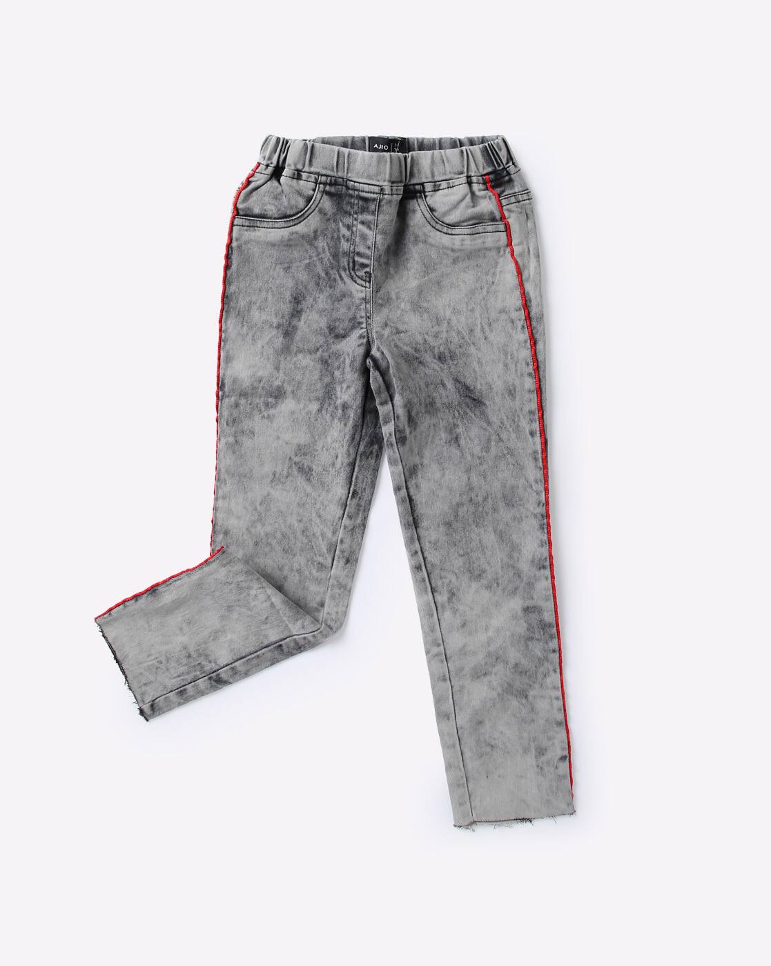 gray jeggings