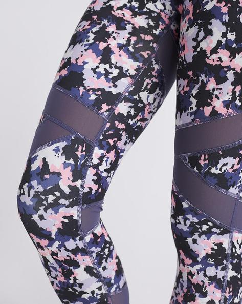 The Gowalk Linear Floral 7/8 Leggings