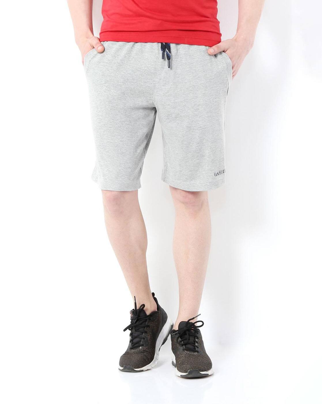 Buy Grey Shorts for Men by VAN HEUSEN 