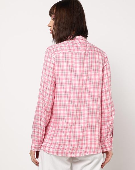 Buy Pink Shirts for Women by DNMX Online