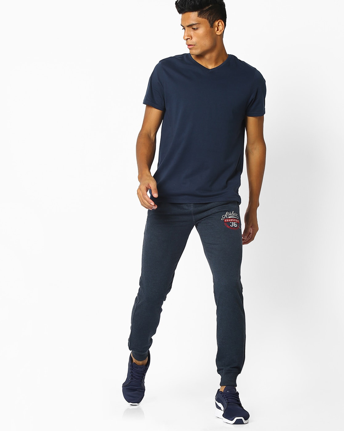 Buy Blue Track Pants for Men by Teamspirit Online