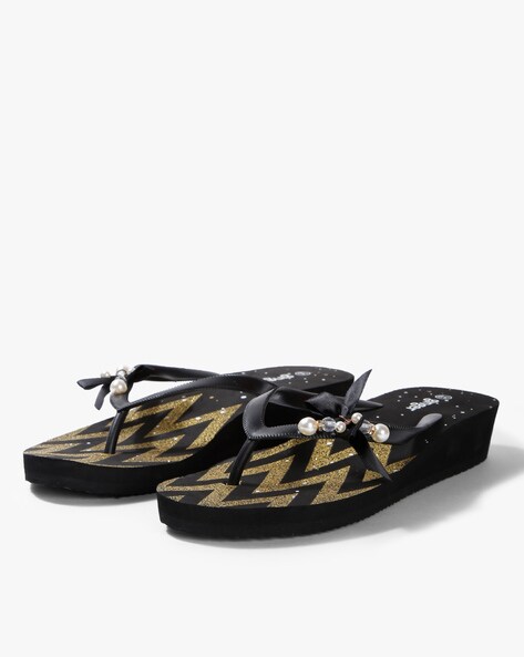 ginger flip flops