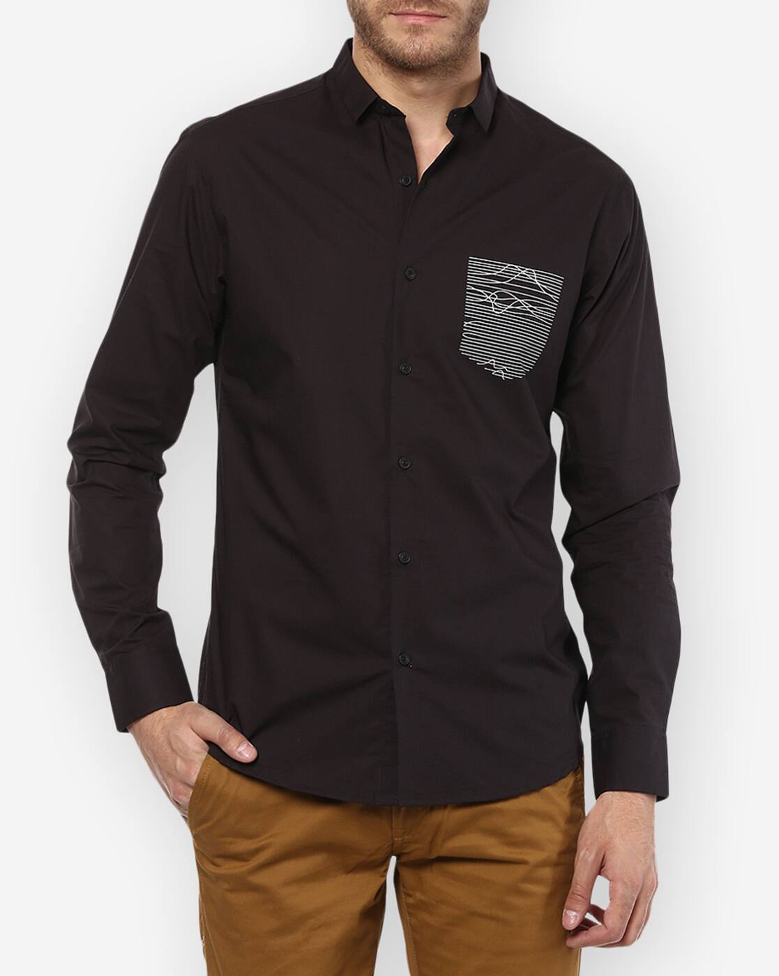 mufti slim fit shirts