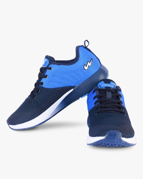 sports shoes blue colour