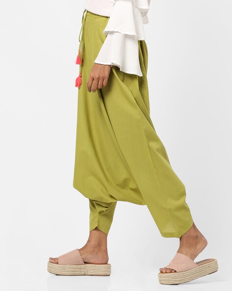 Free People Movement Give Me All Your Harem Pants Glow Party Lime XS NEW |  eBay