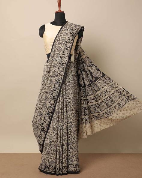 Kalamkari cotton sarees below on sale 1000