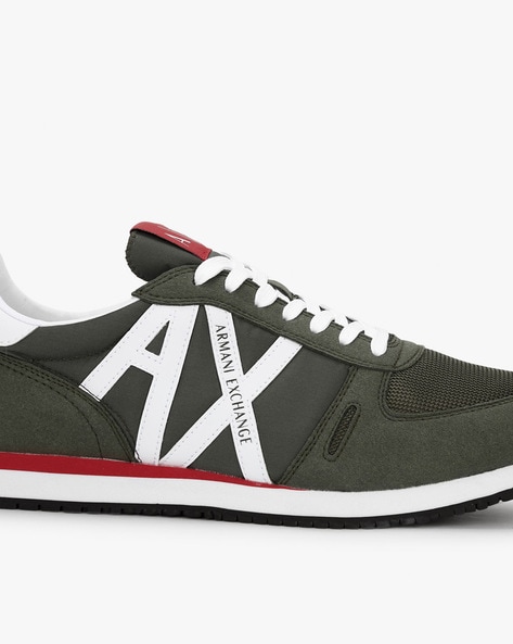 Buy Olive Green Sneakers for Men by ARMANI EXCHANGE Online 