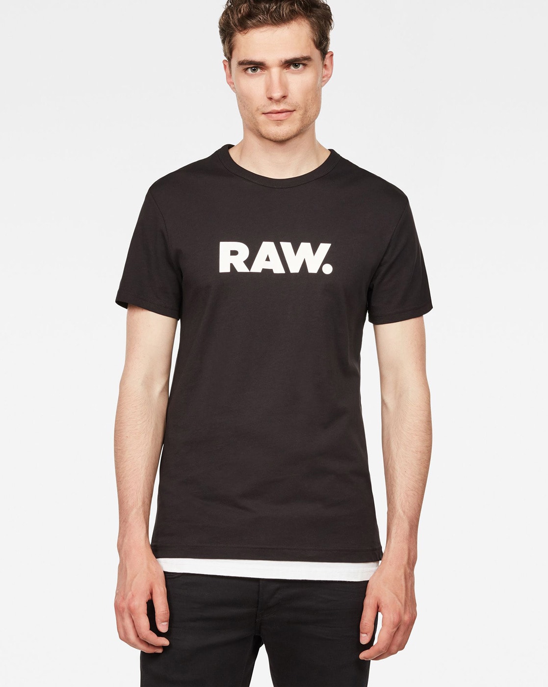 g star raw black t shirt