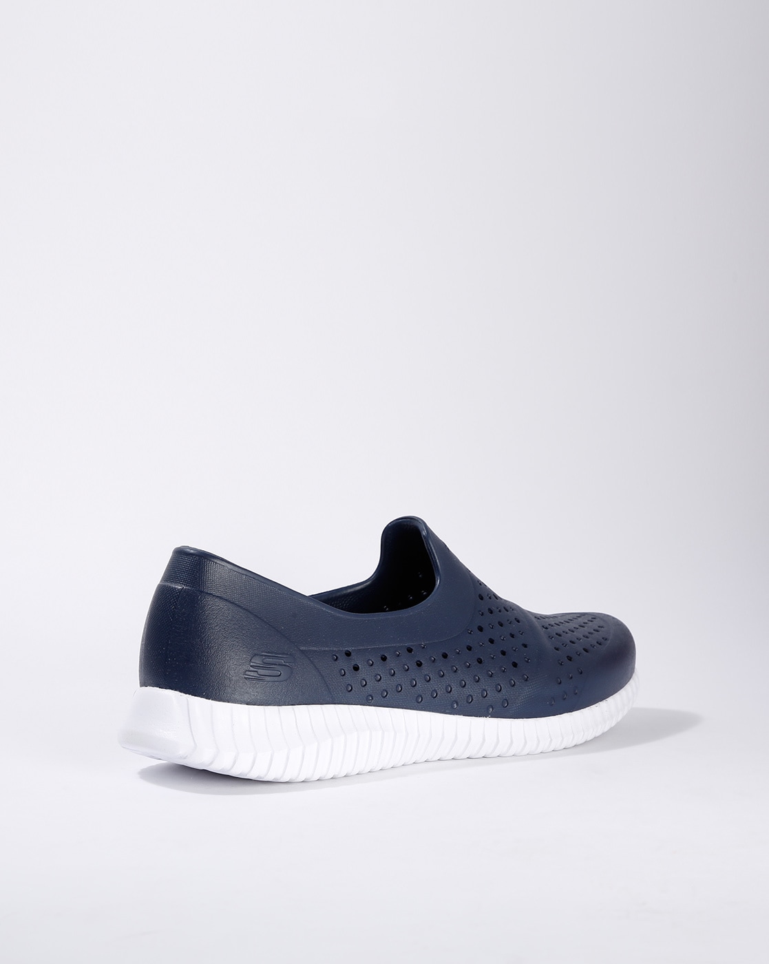 skechers perforated slip on