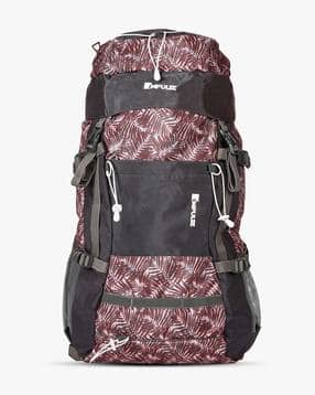IMPULSE Printed Panelled Travel Backpacks