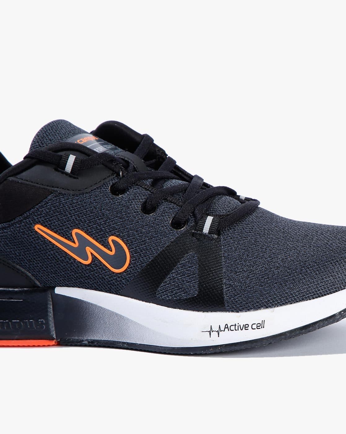 Buy Black Sports Shoes for Men by Campus Online - Main Image