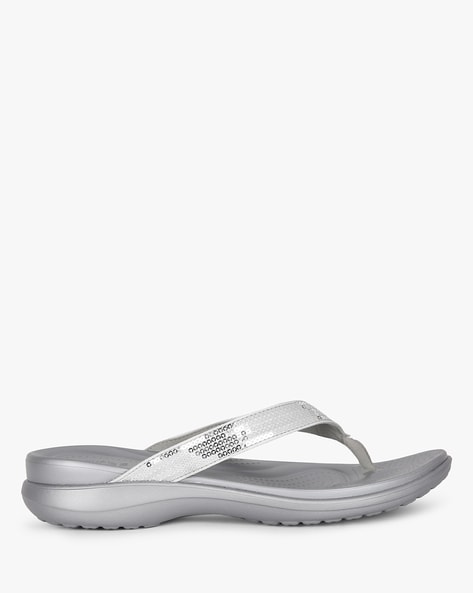 Katy Perry Embellished Geli Thong Sandals - QVC.com