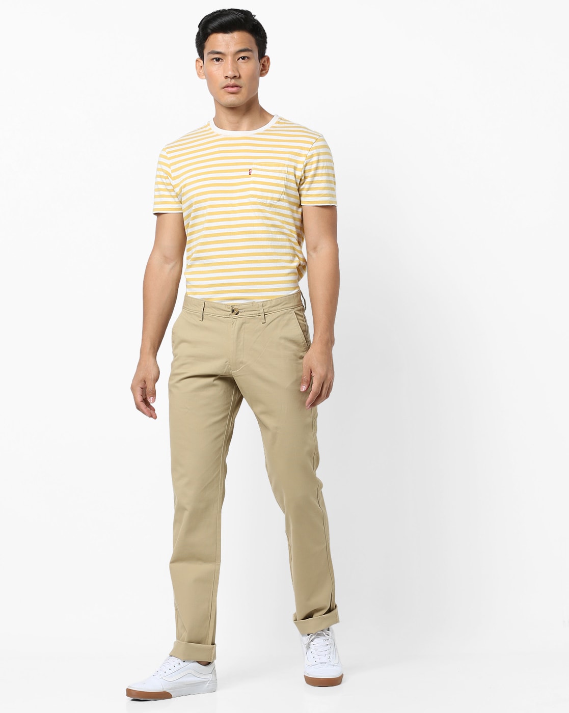 Buy Khaki Trousers  Pants for Men by LEE COOPER Online  Ajiocom