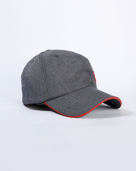 charcoal grey baseball cap