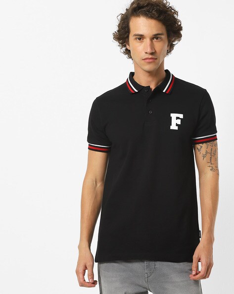 french connection polo t shirt