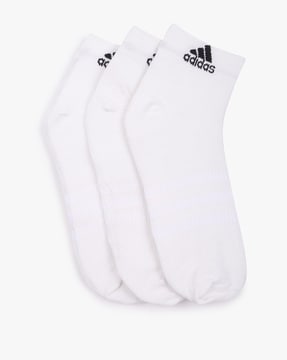 white adidas socks