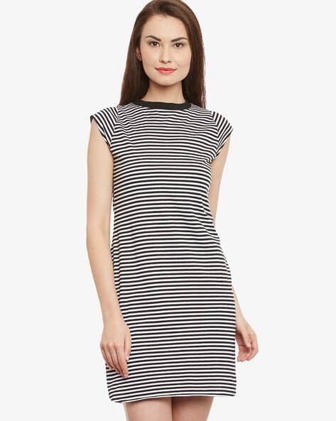 black and white dresses for ladies